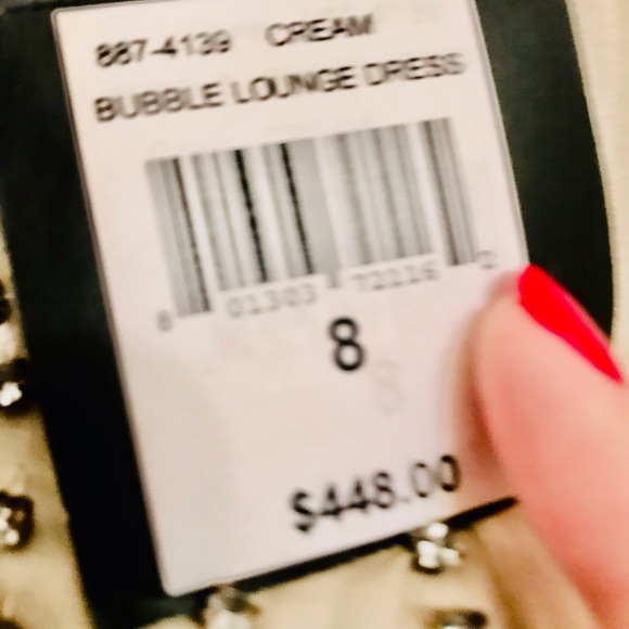 COPY - Nanette Lepore Silk -Bubble Lounge Dress SZ 8 NWT - Picture 10 of 10